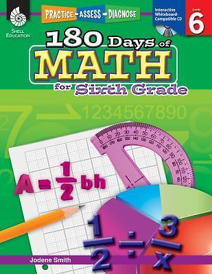 180 Days of Math: Grade 6 Daily Math Practice Workbook for Classroom and Home(c3