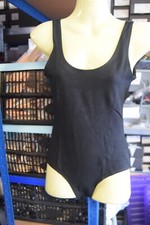 Black Plume Classic Tank Leotard PL01 - Sizes Large and XL