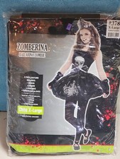 ZOMBERINA Child Size X-Large Halloween Costume Deluxe for Girls ZOMBIE GIRL