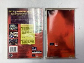 Hyper 3D Pinball- Sega Saturn Long Boc Complete TESTED CIB with Reg Card