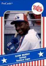 1991 Midwest League All-Stars ProCards MWL47 Glenn Murray Manning South Carolina