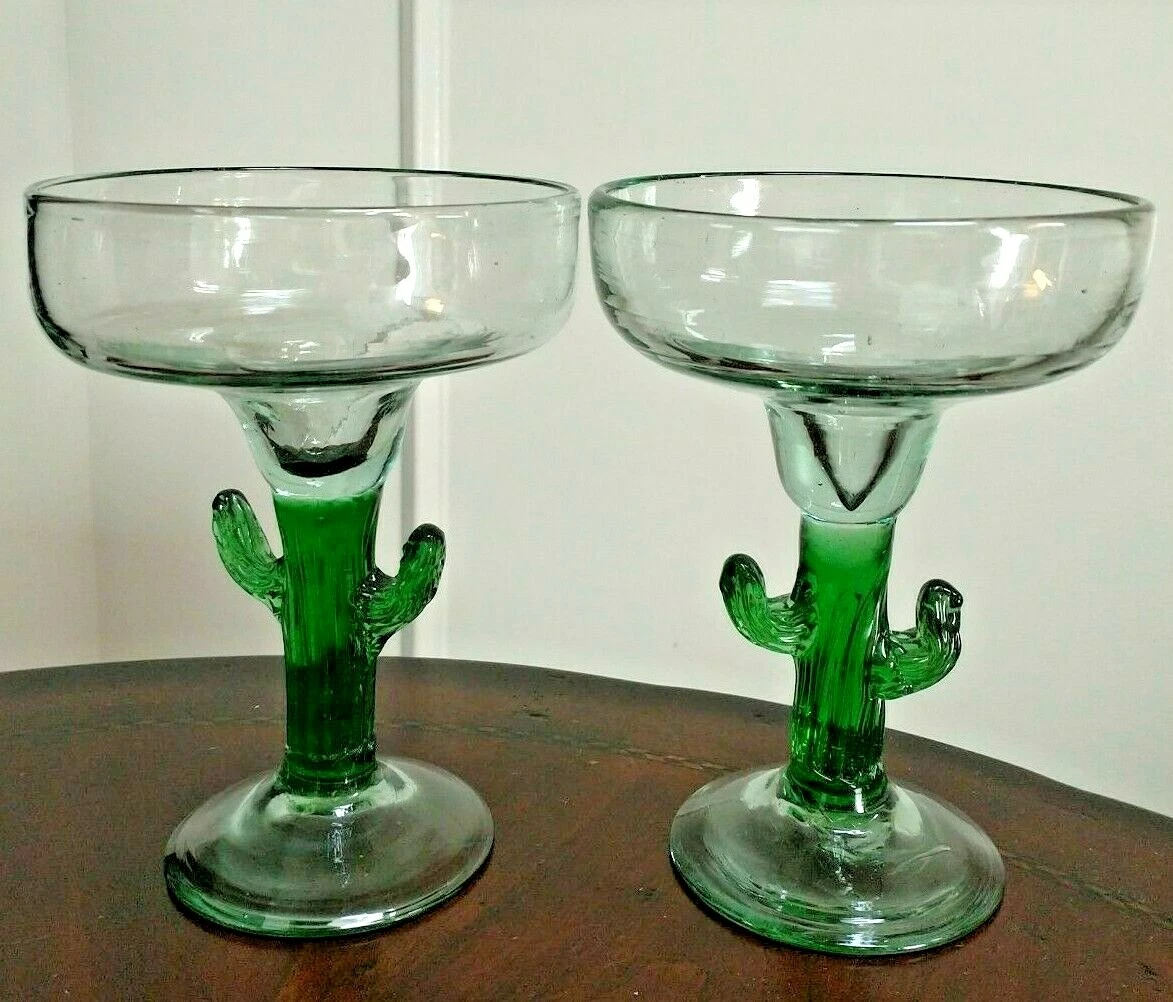 Margarita 2024 glass cactus