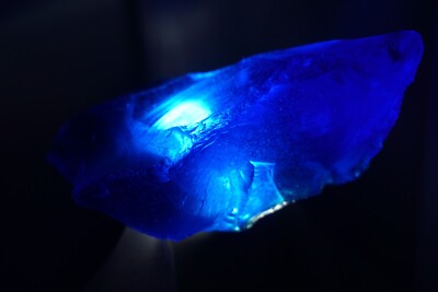 Andara Crystal -- Oceanic Blue, RARE - 118g (Monoatomic REIKI) #tev28