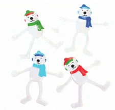 Polar Bear Bendable Set of 4  (Free Shipping with 6 Purchases)