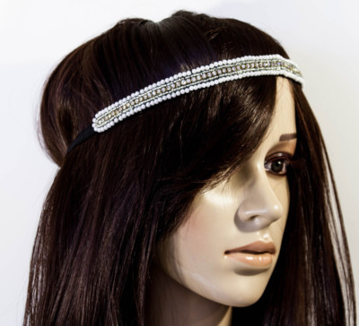 Rhinestone Headband Set Rhinestone Headbands for Women 2026, Butterfly Crystal  main image 3