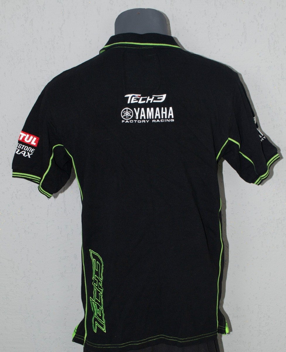 Yamaha Racing Jersey Tech 3 Official Motosport Polo Shirt Mens