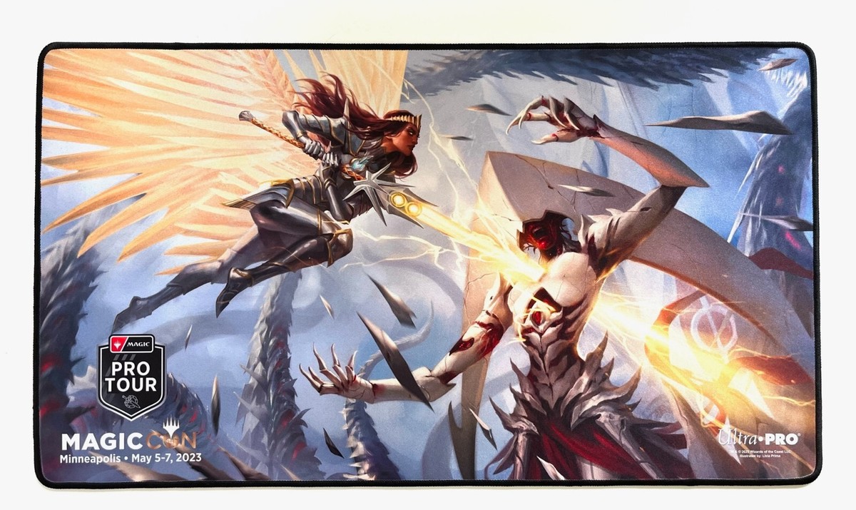 プロツアーミネアポリス　プレイマット　エリシュ・ノーン　エルズペス MTG Double-Sided Playmat Elesh Norn + Atraxa Art Limited