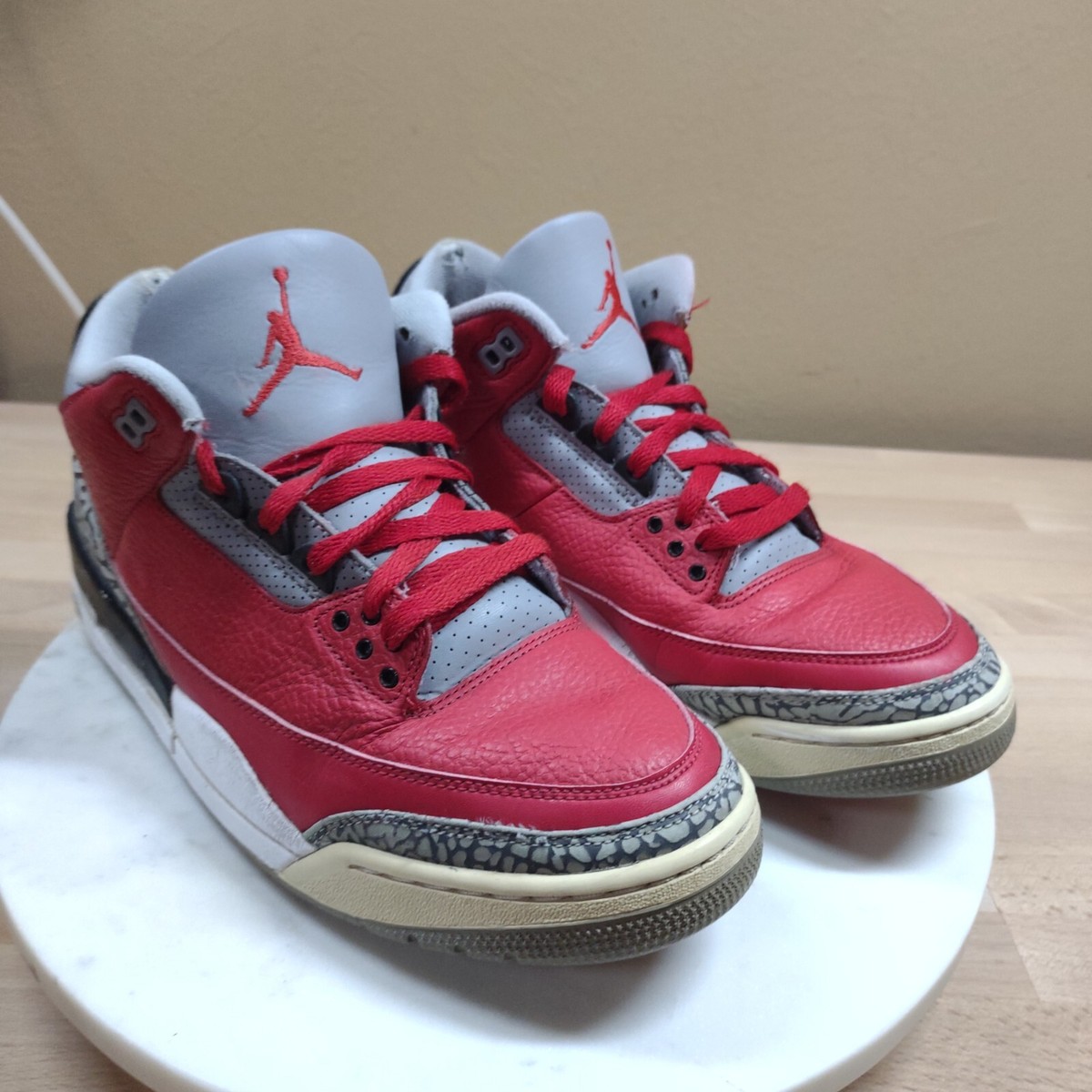 Mens Size 12 Nike Air Jordan 3 Retro SE Mid Unite CK5692-600 Used Mens Size 12 Nike Air Jordan 3 Retro SE Mid | Mercari main image 4
