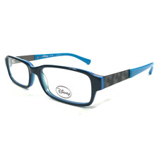 Disney Kids Eyeglasses Frames 3E 2001 1005 Black Blue Gray Rectangular 49-15-130