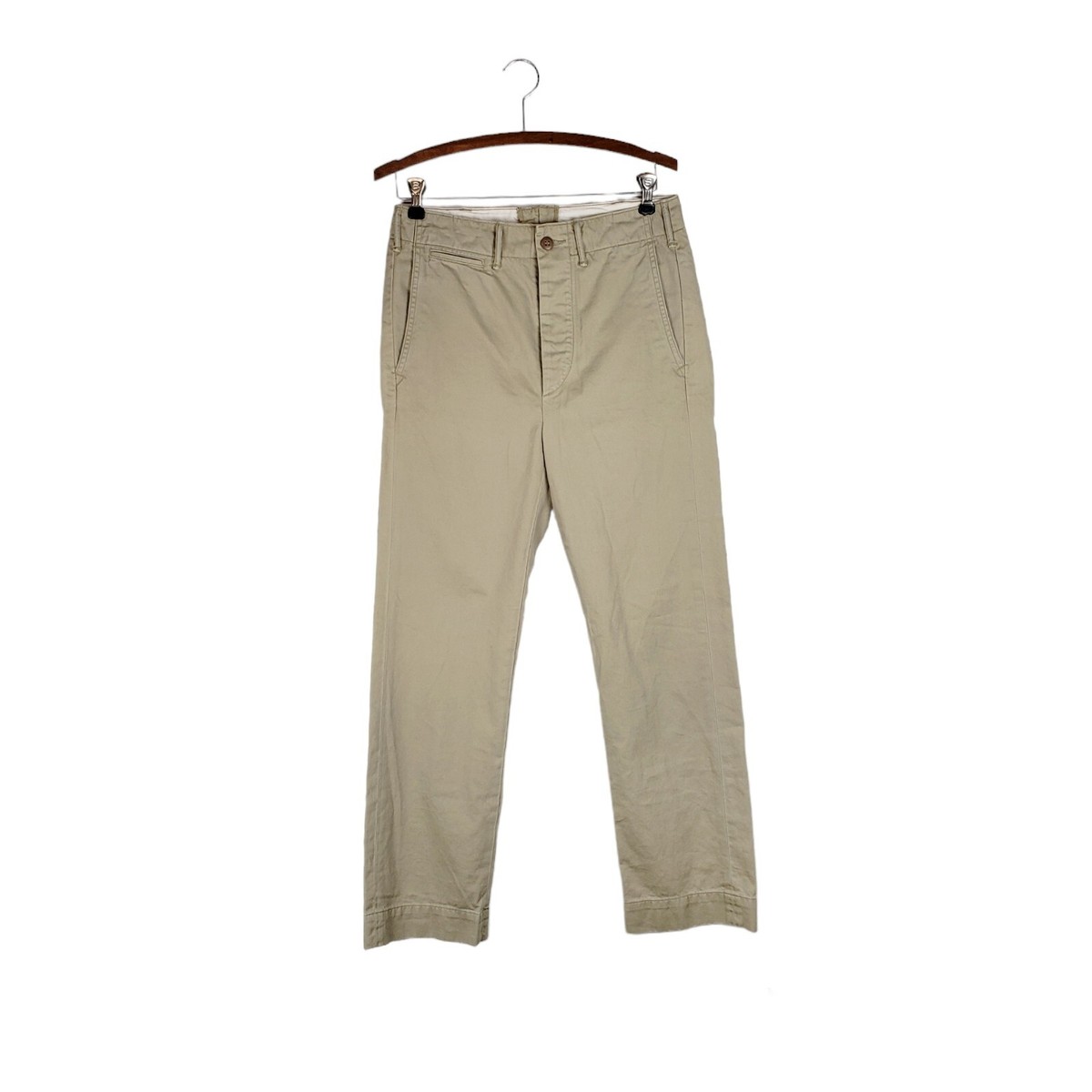 DoubleRL FIELD CHINO FLAT PANTS BEIGE