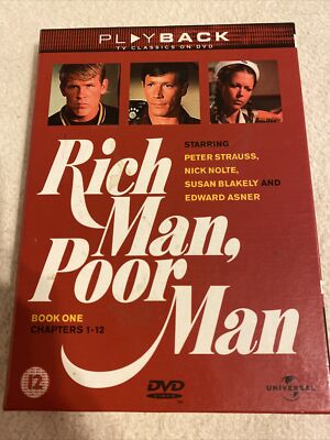 VG Rich Man, Poor Man (1976) Nick Nolte Edward Asner Book 1 (Chapters 1-12)