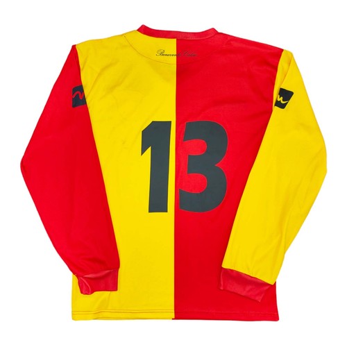MAGLIA benevento mass 2011-12 INDOSSATA MATCHWORN CALCIO SHIRT JERSEY FOOTBALL - Foto 2 di 9