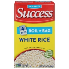 SUCCESS RICE WHITE BOIL IN BAG 14 OZ EACH (1)