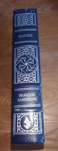 ELANTRIS 10th Anniversary Edition Brandon Sanderson Signed Leather Neu