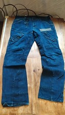 G Star Scuba Elwood Tapered Record Embro W36/L34 Jeans Hose Raw D711