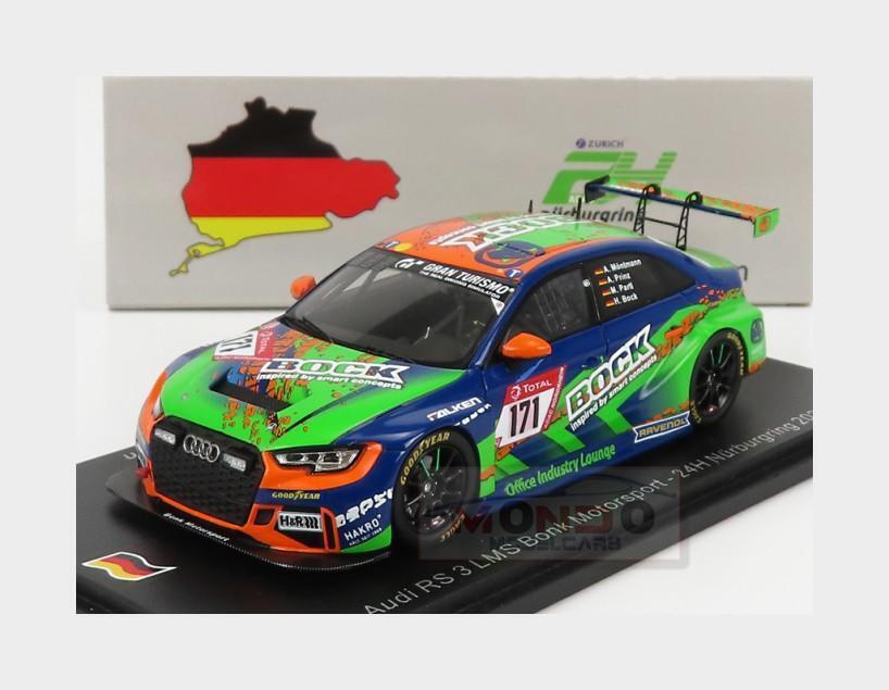 1:43 SPARK Audi A3 Rs3 Lms #171 Nurburgring 2020 H.Bock M 1:43 SPARK Audi A3 Rs3 Lms #171 Nurburgring 2020 H.Bock M
