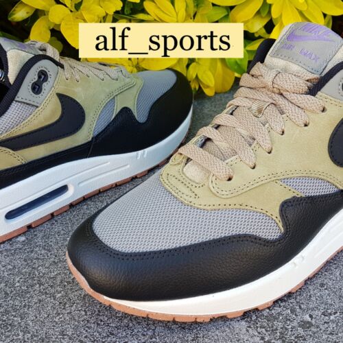 ❤ Brandneu mit Etikett & authentisch Nike® Air Max 1 SC Turnschuhe in dunklem Stuck UK Größe 10 EU 45 - Bild 11 von 19