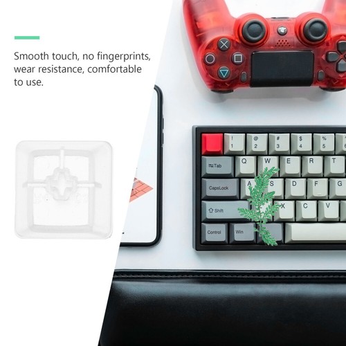 10 Pcs Caps for Gaming Keyboard Replacement Transparente Tastenkappe Tastatur - Bild 6 von 12
