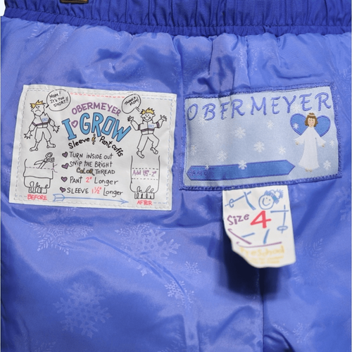 Obermeyer Preschool Toddler Kids Winter Snow Pants insulated Size 4 - Picture 12 of 13