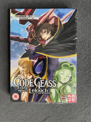 Code Geass: Lelouch of The Rebellion - Complete Season 1 (1-25) 6 DVDs englisch