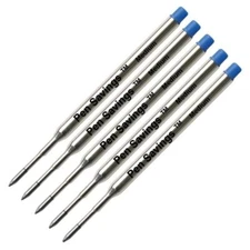 Sheaffer K Style Smooth Flow Ink Ballpoint Pen Refills, by Pen Savings - Blue