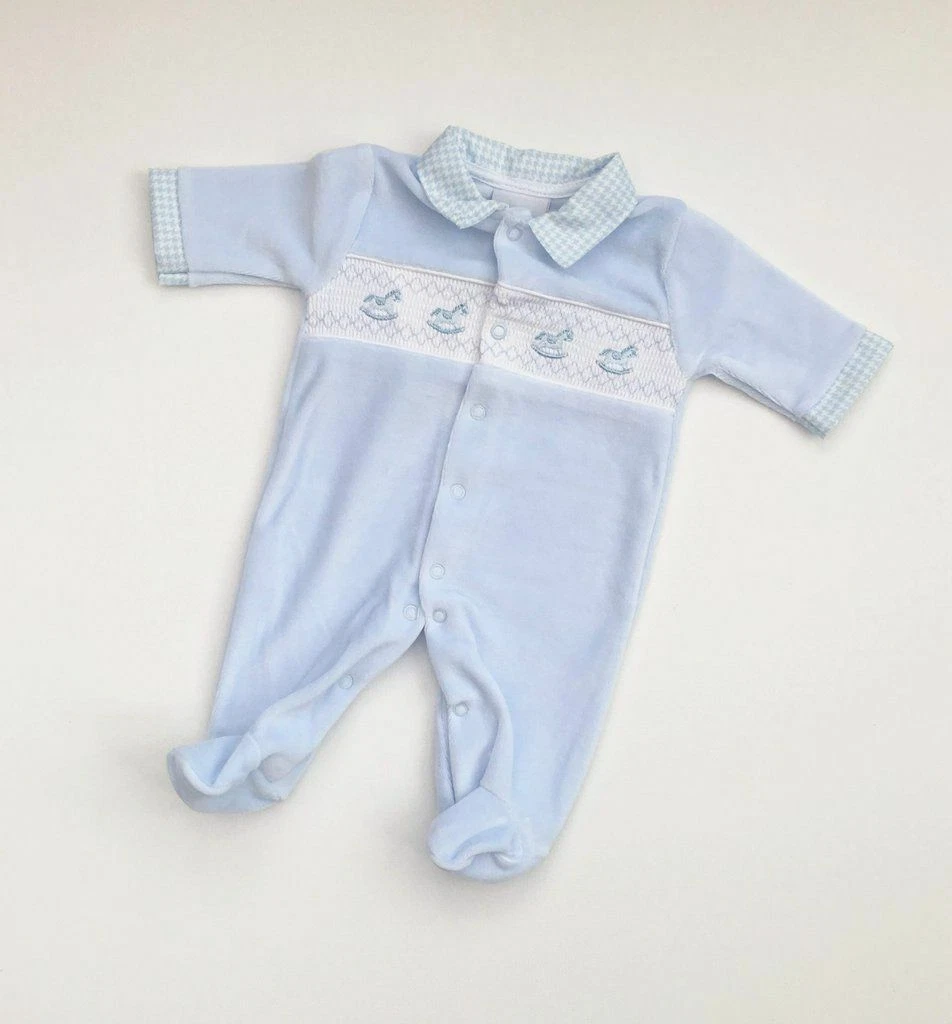 Infant boy on sale smocked outfits