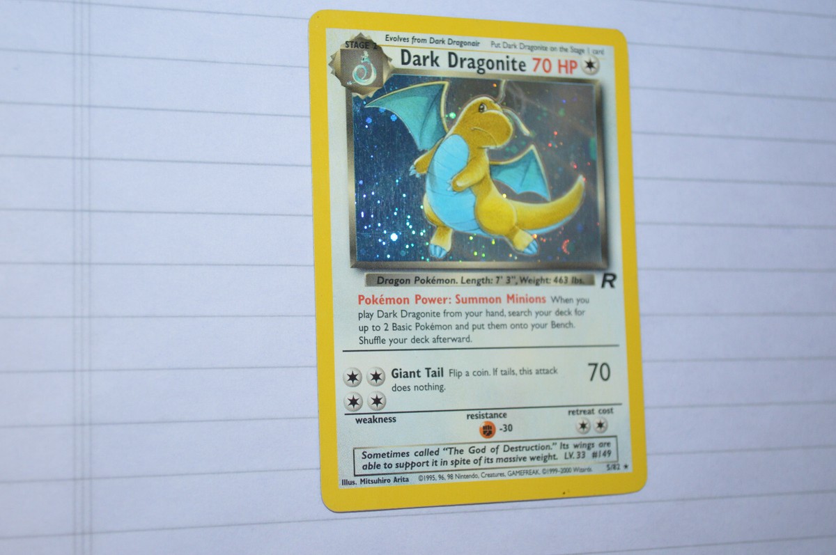 Dark Dragonite Holo 5/82 Rare Pokemon Card 2000 | eBay