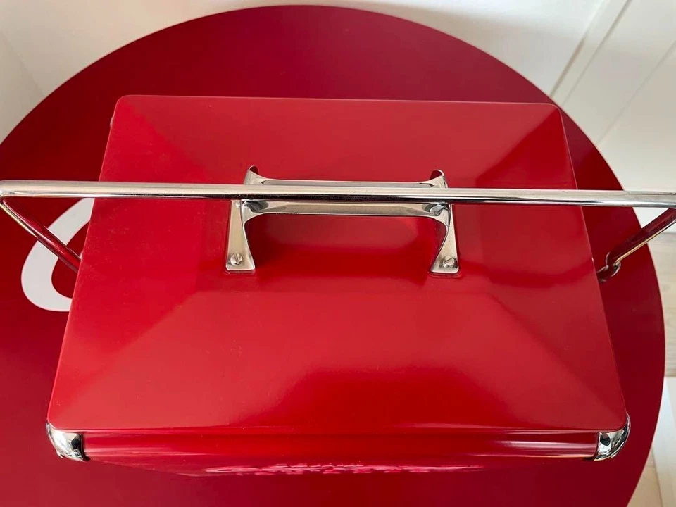 Coca Cola Cooler Box Coca cola vintage style 1950s Reprint rare - Image 3 of 4