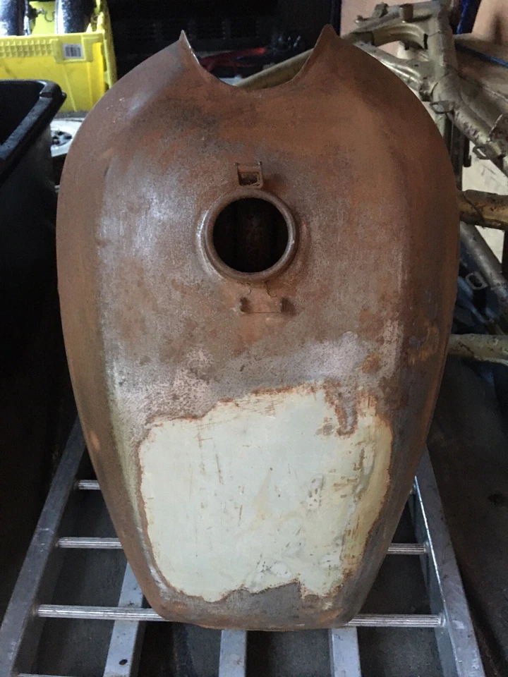 Tanque de combustible gasolina Honda CB450 K DOHC 1969-1974 genuino usado Foto 3 de 4