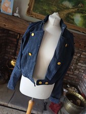 Vintage Y2k Apple Bottom Jeans 12-14 Denim Jacket ! L@@k ❤️