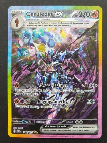 Ceruledge ex 147/131 Prismatic Evolutions Holo - Picture 1 of 1