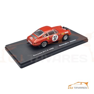 SALVAT PORSCHE 911 S #37 WALDEGARD - HELMER RALLY MONTE CARLO 1969