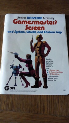 Another Universe Zubehör Gamemasters Bildschirm und System World Environ Logs 3591