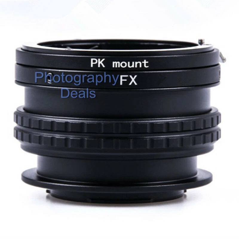 26-41mm Adjustable Focus Macro Tube Adapter for Pentax PK Lens to Fuji X Camera - Image 3 of 4