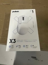 Pulsar X3 Mini XS-1 Wireless Gaming Mouse White JUNK Untested
