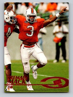 1997 Press Pass #32 Tremain Mack Red Zone