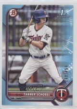 2022 Bowman Draft Sky Blue /499 Tanner Schobel #BD-28 0w27