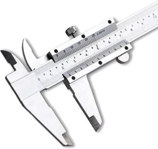 Spurtar Vernier Caliper Measuring Tool 6" Stainless Steel, 0-6Inch/0-150mm... 
