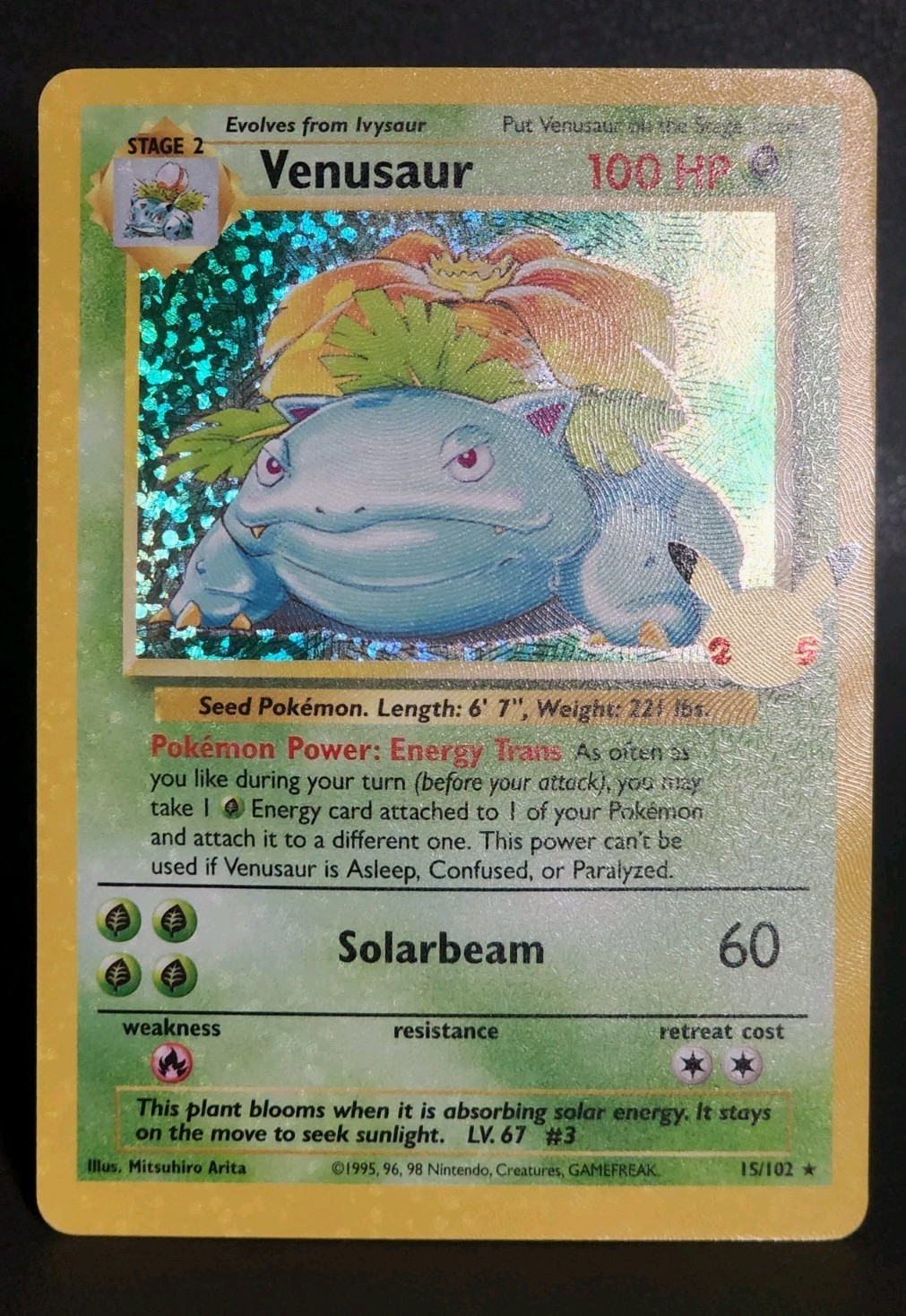 Pokemon Celebrations Venusaur 15/102 Classic Collection Holo NM