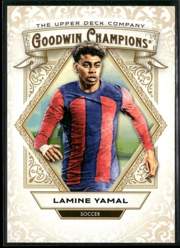 2025 Upper Deck Goodwin Champions Lamine Yamal La Liga club Barcelona