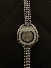 Swarovski Women Quartz Watch Silver Oval Crystalline Dress