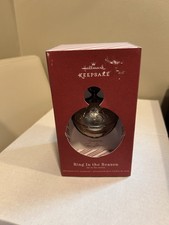 Hallmark Keepsake Ring In The Season 1st in Series Sleigh Bell Metal NIB 2015