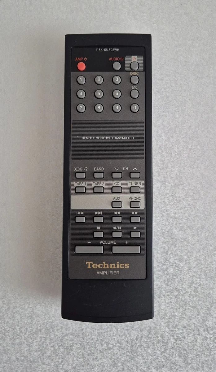 Amplificador Control Remoto Original Technics RAK-SUA02WH