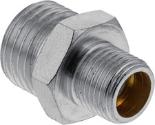 1/8 to 1/4 BSP Airbrush Adapter Male Connector Hose Compressor Fitting M-M