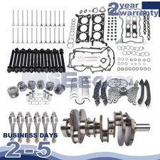 Engine Overhaul Kit Crankshaft Piston Rods For Jeep Chrysler Ram 3.0T V6 Diesel