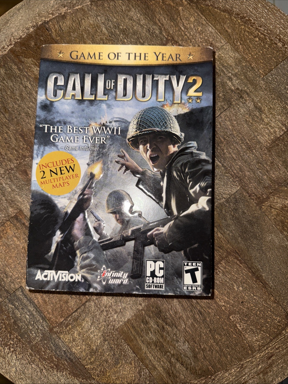 Call of Duty 2: Game of the Year (PC, 2005) NEW! Factory Sealed w/ Slip Cover