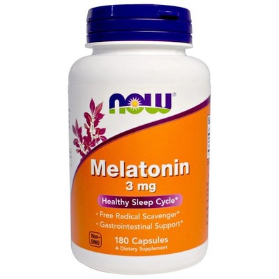 Now Foods, Sleep Support 3 mg, 180 Kapseln