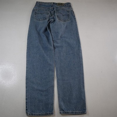 Vtg 90s Silvertab 29x34 Loose USA Made Zip Fly 100% Cotton
