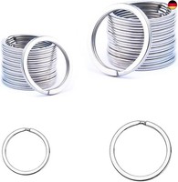 20 StüCk SchlüSselringe, 2 GrößEn (30Mm 20Mm) Von SchlüSselanhäNger Ring, Runde
