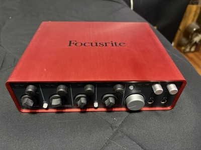 Focusrite Scarlett 18i8 1st Gen USB Audio Interface w/ Power Supply & Cable